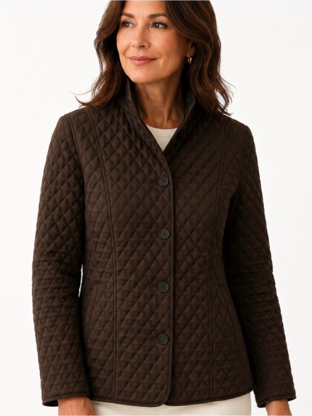 Vintage Quilted Reversinle Brown/Black Jacket